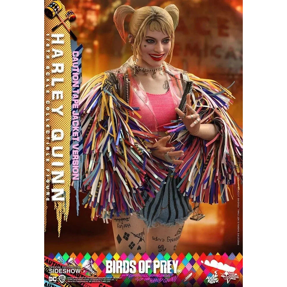 Birds of PRey - Harley Quinn (Caution Tape Jacket) 1/6 Scale Figure By Hot Toys - Medaid International
