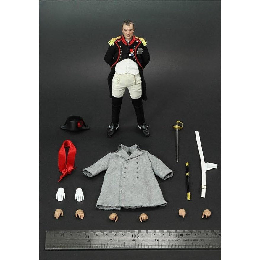 Palm Hero Series Emperor of The French Napoleon Bonaparte, 1:12 Scale Miniature Action Figure - Medaid International
