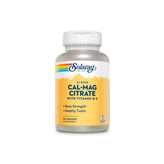SOLARAY CAL-MAG CITRATE WITH VITAMIN D - 2 - Medaid International