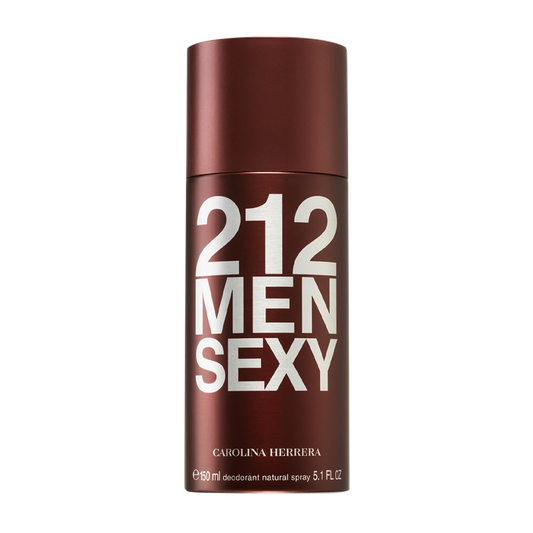 Carolina Herrera 212 Men Sexy Deodorant Spray Pour Homme - 150ml - Medaid