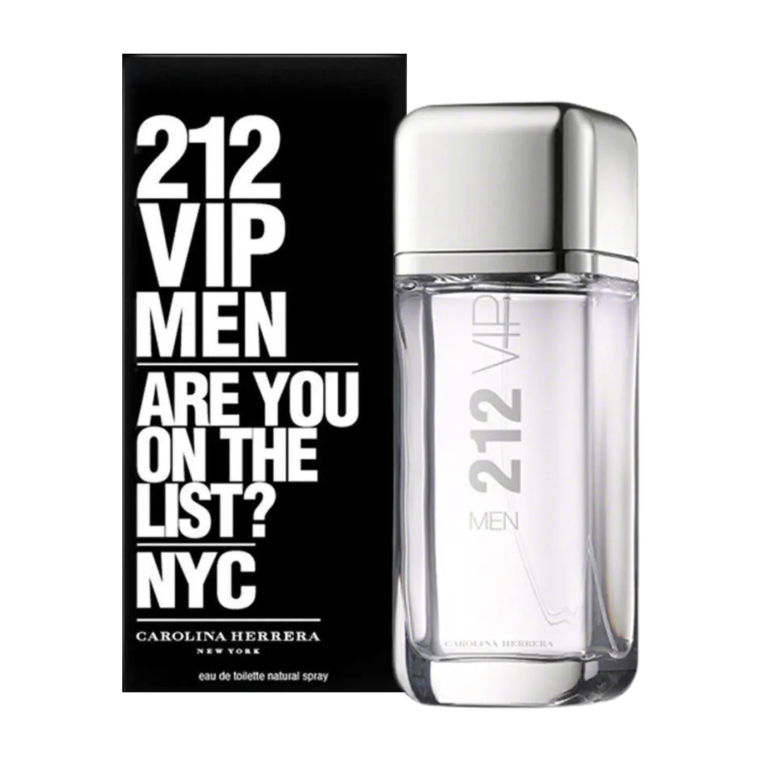 Carolina Herrera 212 VIP Eau De Toilette Pour Homme - 200ml - Medaid