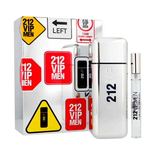 Carolina Herrera 212 VIP Men Eau De Toilette Men's Gift Set - Medaid