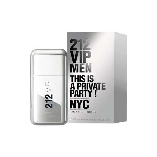 Carolina Herrera 212 VIP Men Eau De Toilette Pour Homme - 2 Sizes - Medaid