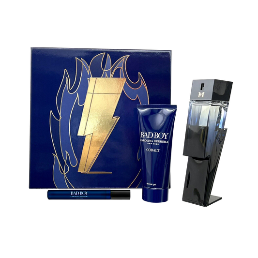 Carolina Herrera Bad Boy Cobalt Men's Gift Set - 2Pcs - Medaid