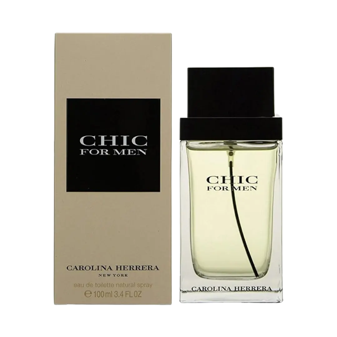 Carolina Herrera Chic Eau De Toilette Pour Homme - 100ml - Medaid