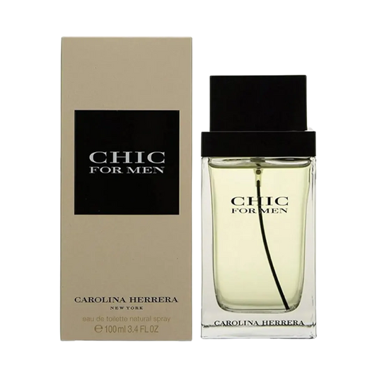 Carolina Herrera Chic Eau De Toilette Pour Homme - 100ml - Medaid