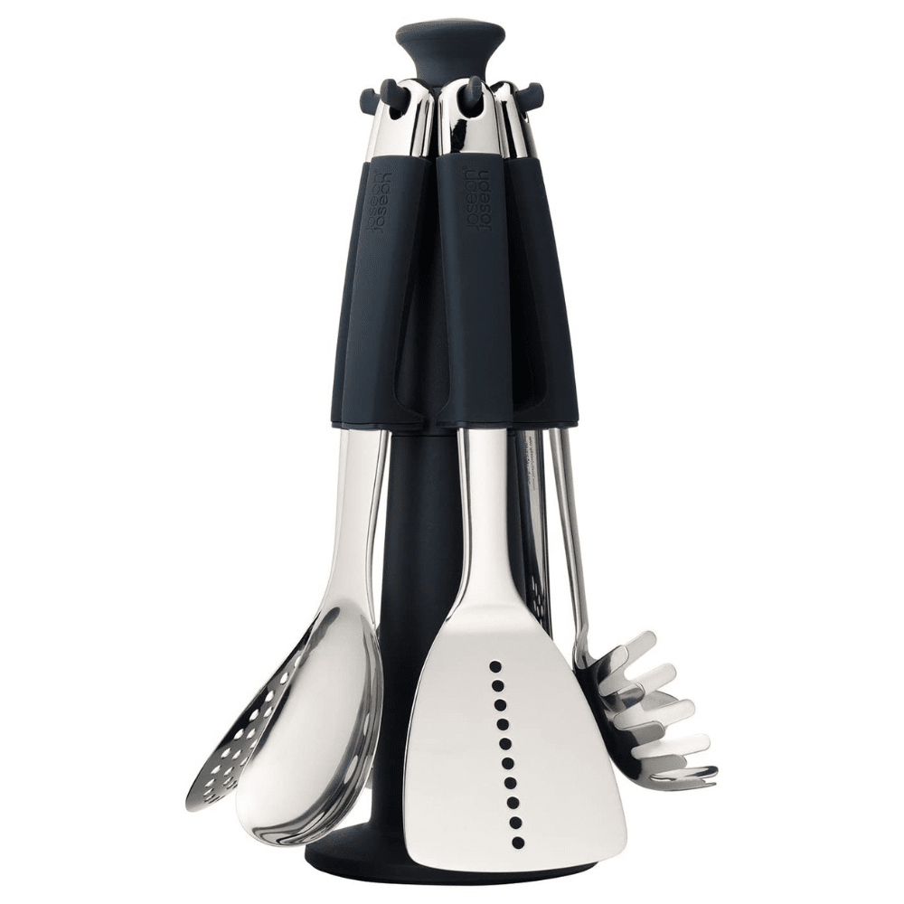 Carousel Kitchen Utensil Set with Storage Stand - Medaid International