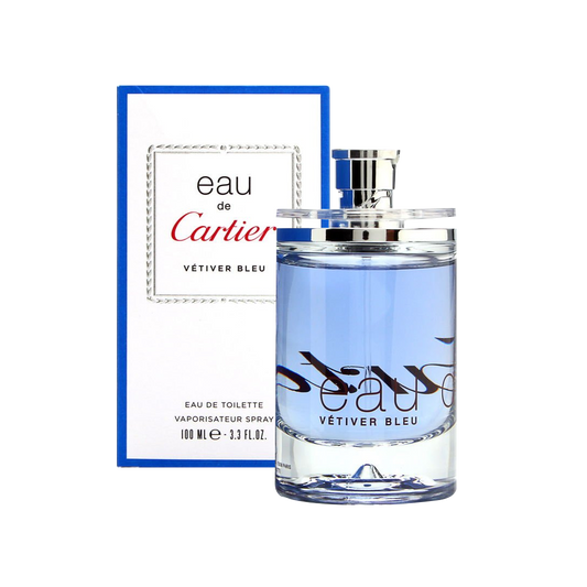 Cartier Vetiver Bleu Eau De Toilette Pour Homme - 2 Sizes - Medaid