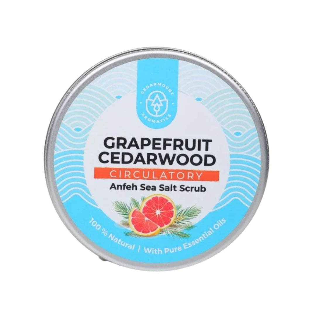 Grapefruit Cedarwood Anfeh Sea Salt Circulatory Scrub - Medaid International
