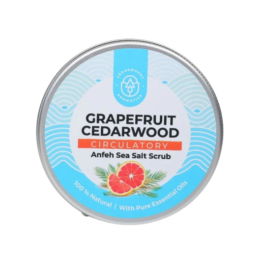 Grapefruit Cedarwood Anfeh Sea Salt Circulatory Scrub - Medaid International