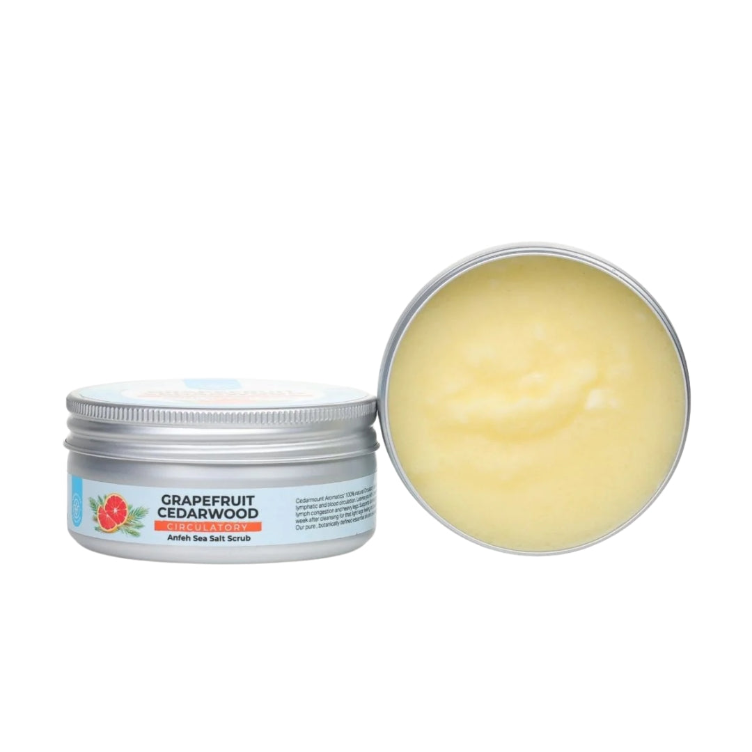 Grapefruit Cedarwood Anfeh Sea Salt Circulatory Scrub - Medaid International