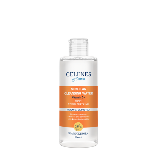 Celenes Sea Buckthorn Micellar Cleansing Water Oily To Combination Skin- 250 ml - Medaid