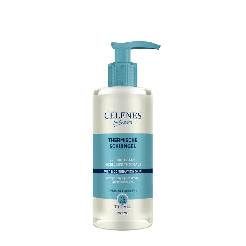 Celenes Thermal Cleansing Foaming Gel Combination To Oily Skin- 250 ml - Medaid