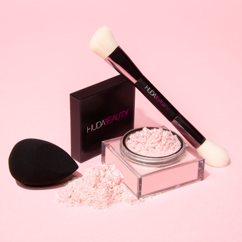 HUDA BEAUTY EASY BAKE LOOSE BAKING & SETTING POWDER (Cherry Blossom Cake) - Medaid - Lebanon