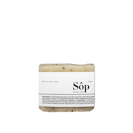 Atelier Beautanique Sop Chia Scrub Bar - Medaid