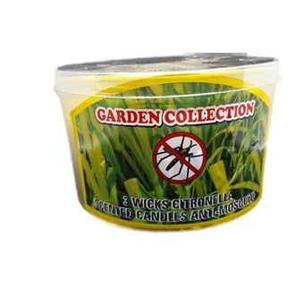 Scented Candle Anti Mosquito 3 Wicks - Medaid International