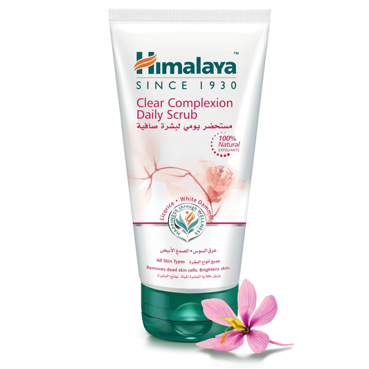 Himalaya Clear Complexion Whitening Face Scrub 150ml - Medaid