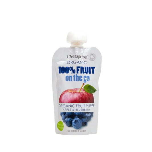 Organic Fruit Purée Apple & Blueberry - Medaid International
