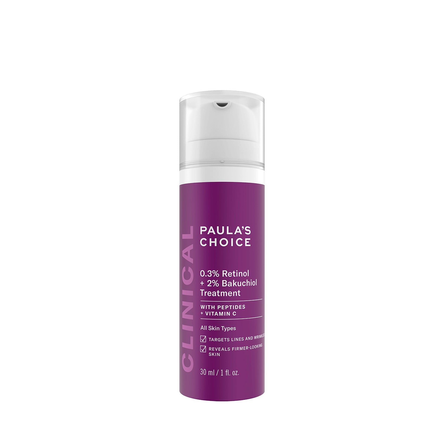 Clinical 0.3% Retinol + 2% Bakuchiol Treatment - Medaid