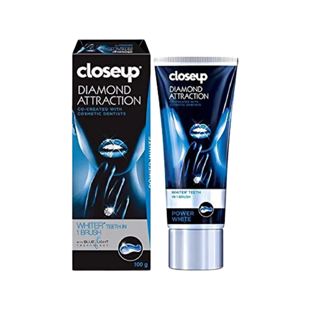 CloseUp Diamond Attraction Power White Gel Toothpaste - 75ml - Medaid