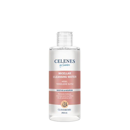 Celenes Cloudberry Micellar Cleansing Water Dry & Sensitive Skin- 250 ml - Medaid