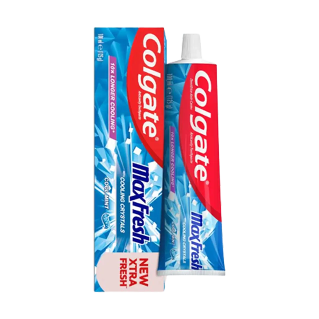 Colgate MaxFresh Cooling Crystals Cool Mint Toothpaste - 100ml - Medaid