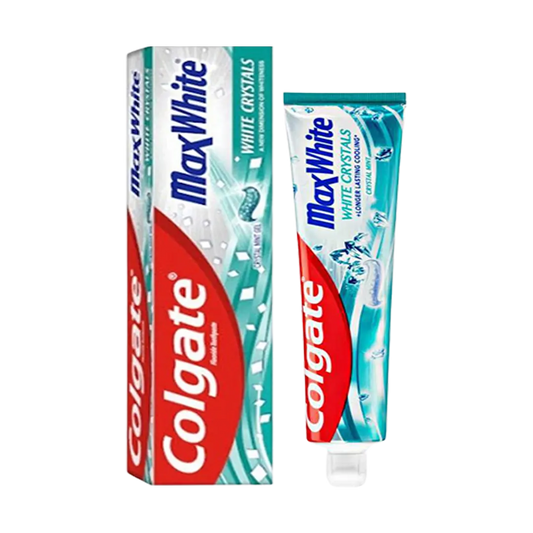 Colgate MaxWhite Whitening Crystal Mint Gel Toothpaste - 100ml - Medaid