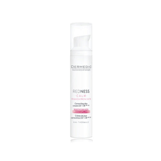 Dermedic Redness Correcting Day Cream UV+IR SPF 20 - 40 ml - Medaid