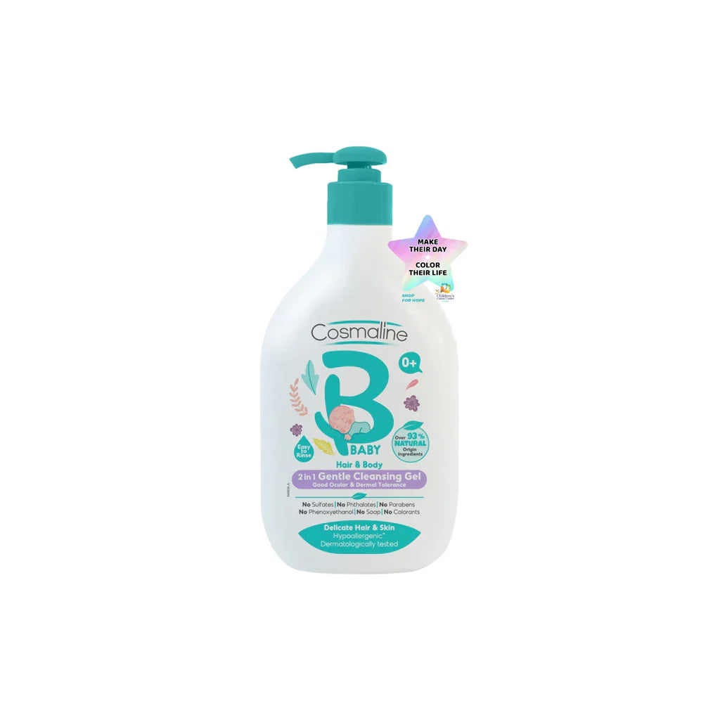 BABY 2 IN 1 GENTLE CLEANSING GEL 500ML