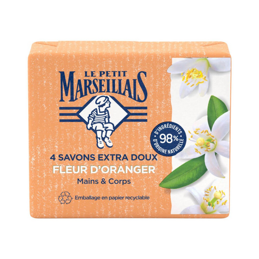 Le Petit Marseillais - Orange Blossom Soap 4x100g - Medaid International
