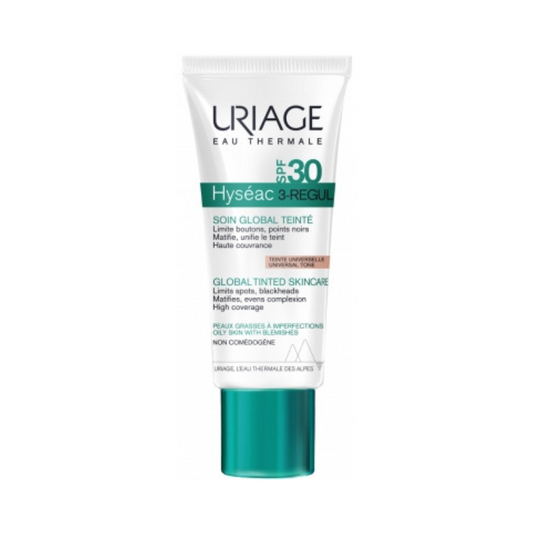 Uriage - Hyséac 3 Régul Global Tinted Skincare SPF30 40ml - Medaid International