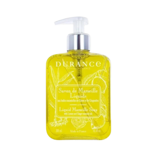 Durance - Lemon & Ginger Essential Oil Liquid Marseille Soap 300ml - Medaid International
