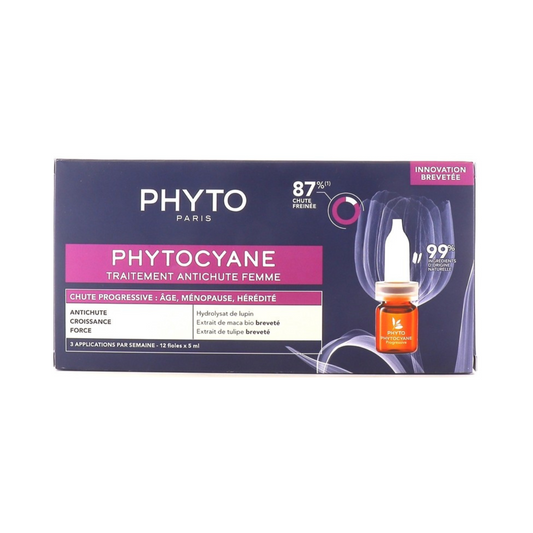 Phyto - PhytoCyane Progressive Hair Loss Treatment for Women 12x5ml - Medaid International