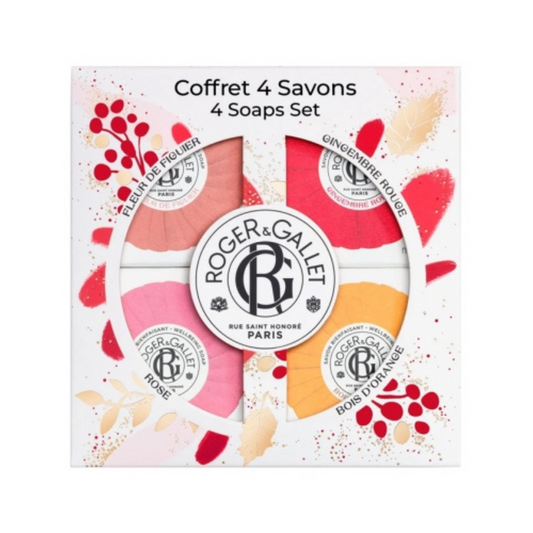 Roger & Gallet - Wellbeing Soap Set 4x50g - Medaid International