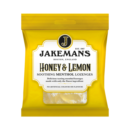 Jakemans - Honey & Lemon Soothing Menthol Lozenges 73g - Medaid International