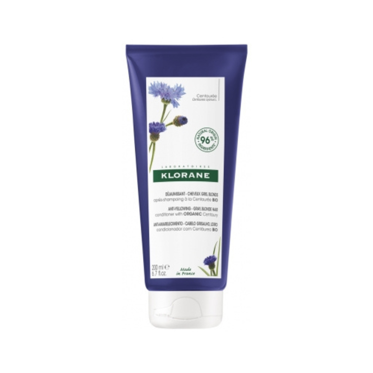 Klorane - Centaury Anti Yellowing Conditioner 200ml - Medaid International