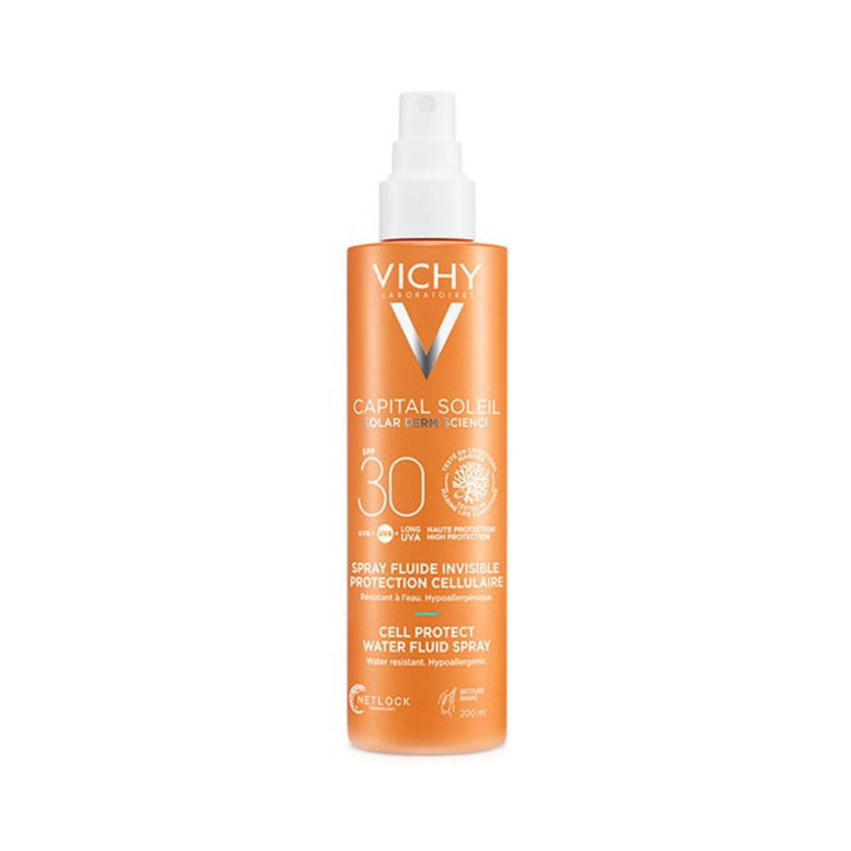 Vichy - Capital Soleil Water Fluid Spray SPF30 200ml - Medaid International