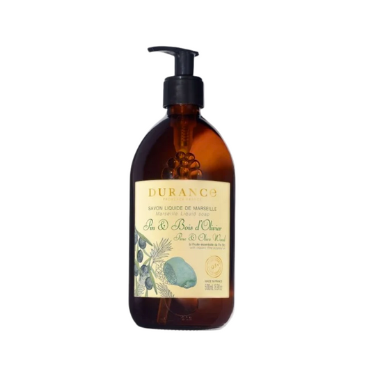 Durance - Pine & Olive Wood Les Essentiels Liquid Marseille Soap 500ml - Medaid International