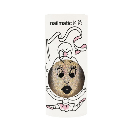 Nailmatic - Kids Nail Varnish Aurora Golden Water 8ml - Medaid International