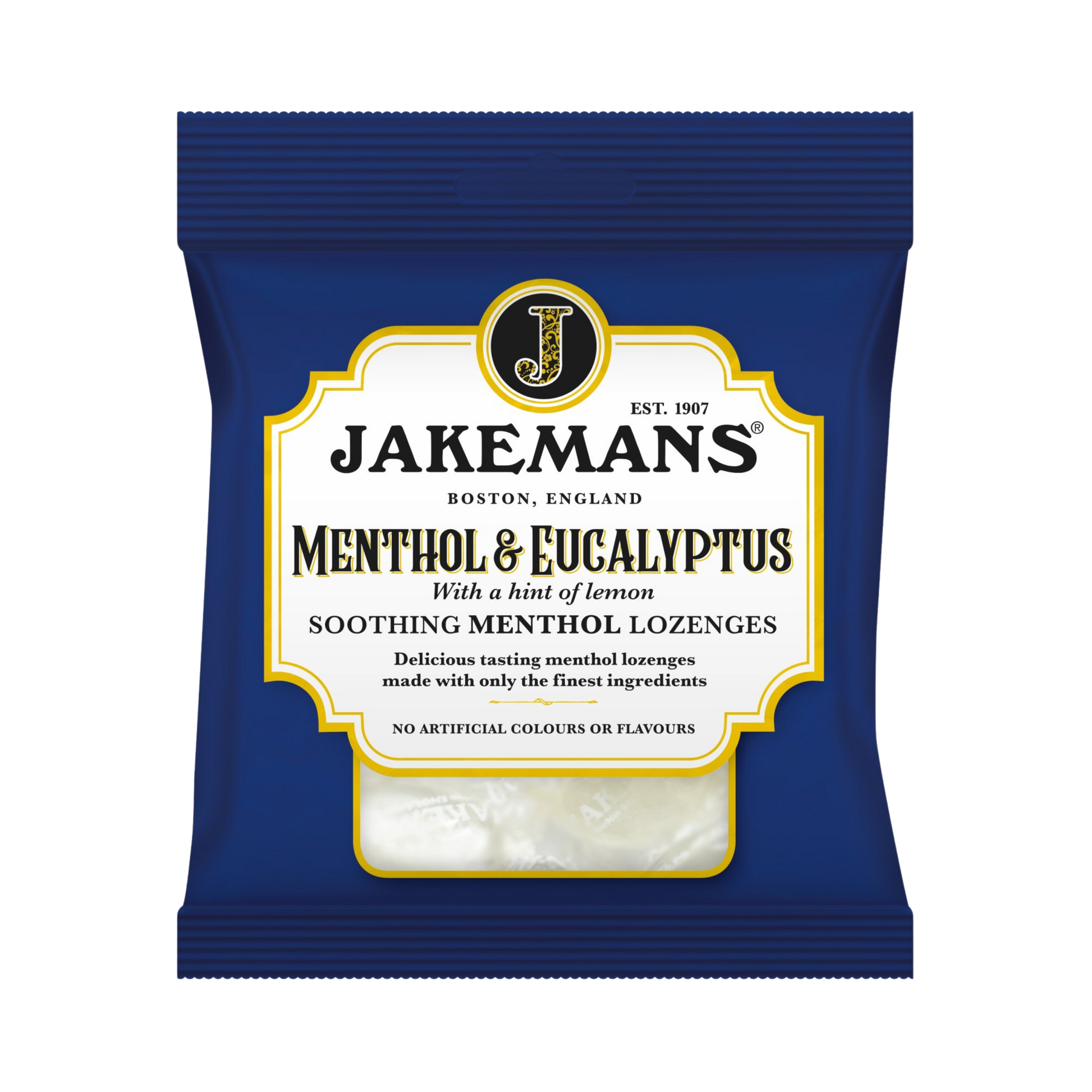 Jakemans - Menthol & Eucalyptus Soothing Menthol Lozenges 73g - Medaid International
