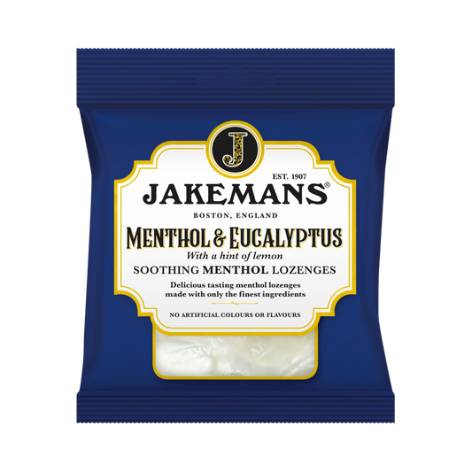Jakemans - Menthol & Eucalyptus Soothing Menthol Lozenges 73g - Medaid International