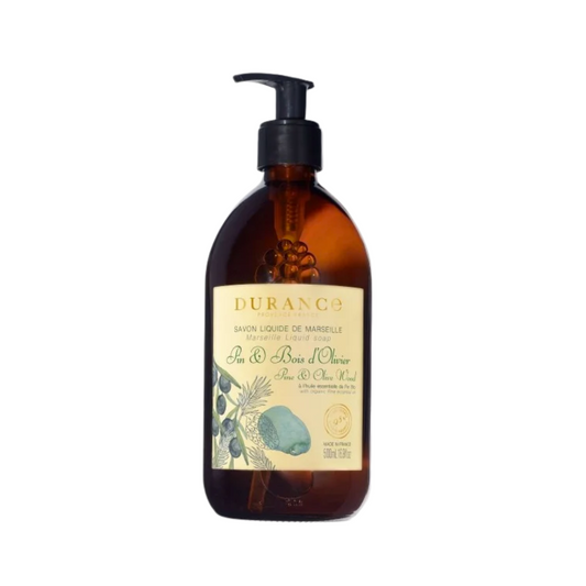 Durance - Pine & Olive Wood Les Essentiels Liquid Marseille Soap 500ml - Medaid