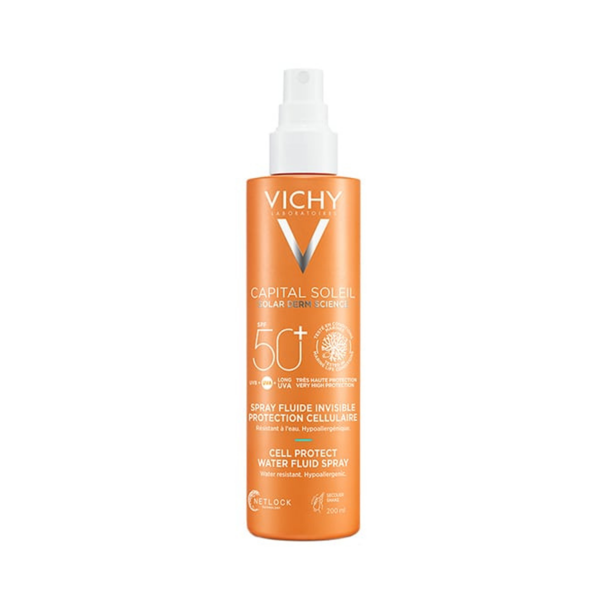 Vichy - Capital Soleil Water Fluid Spray SPF50 200ml - Medaid International