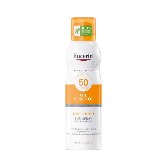 Eucerin - Dry Touch Oil Control Sun Spray SPF50+ 200ml - Medaid