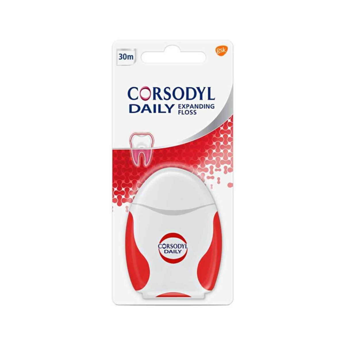 Corsodyl - Expanding Dental Floss 30m - Medaid International