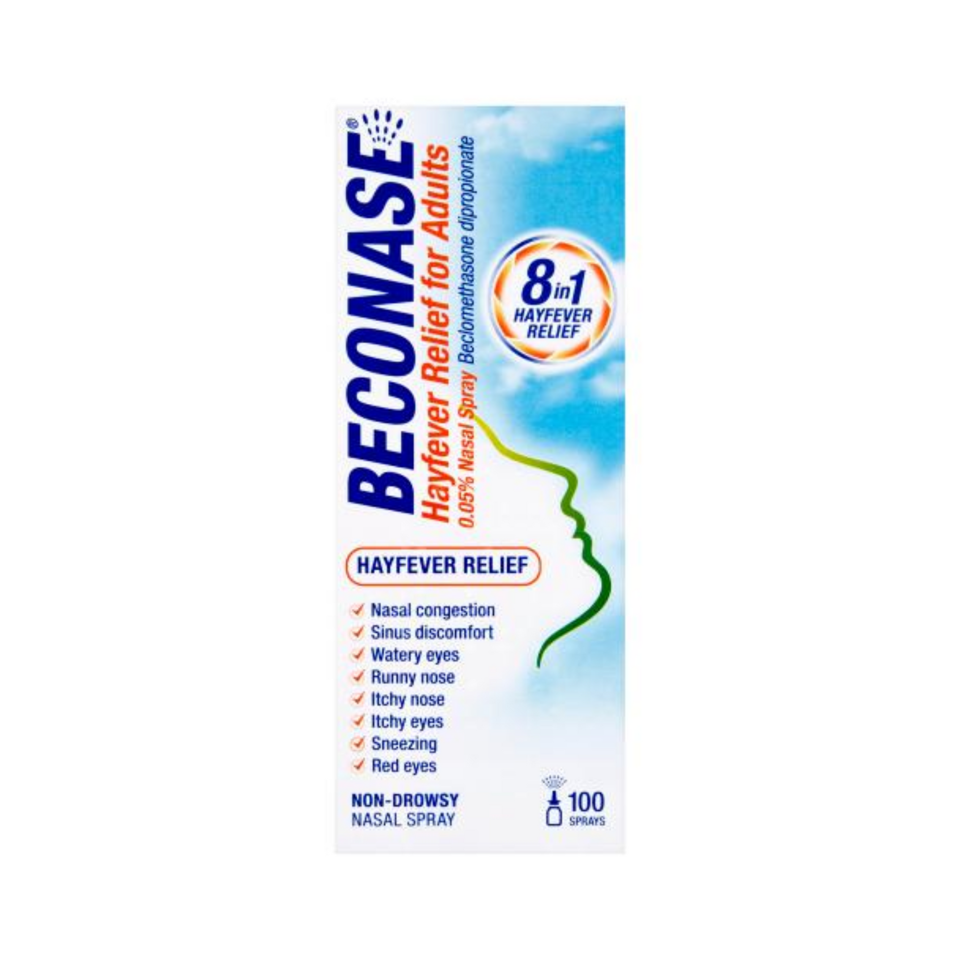 Beconase - Hayfever Nasal Spray 100 Sprays - Medaid International