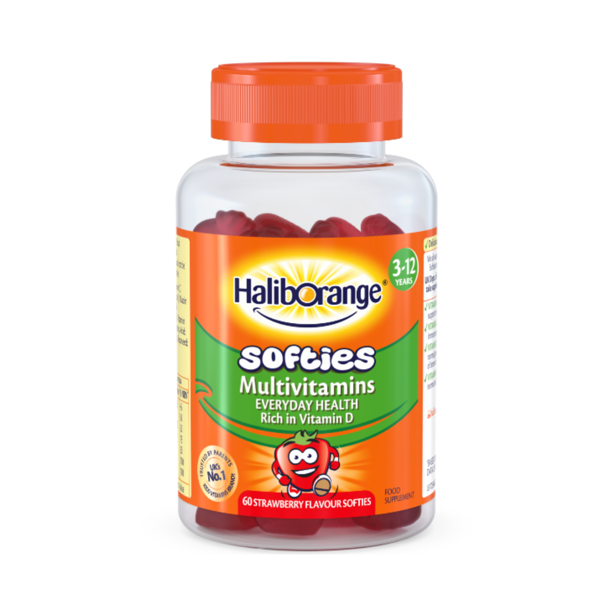 Haliborange - Multivitamins 60 Strawberry Softies - Medaid