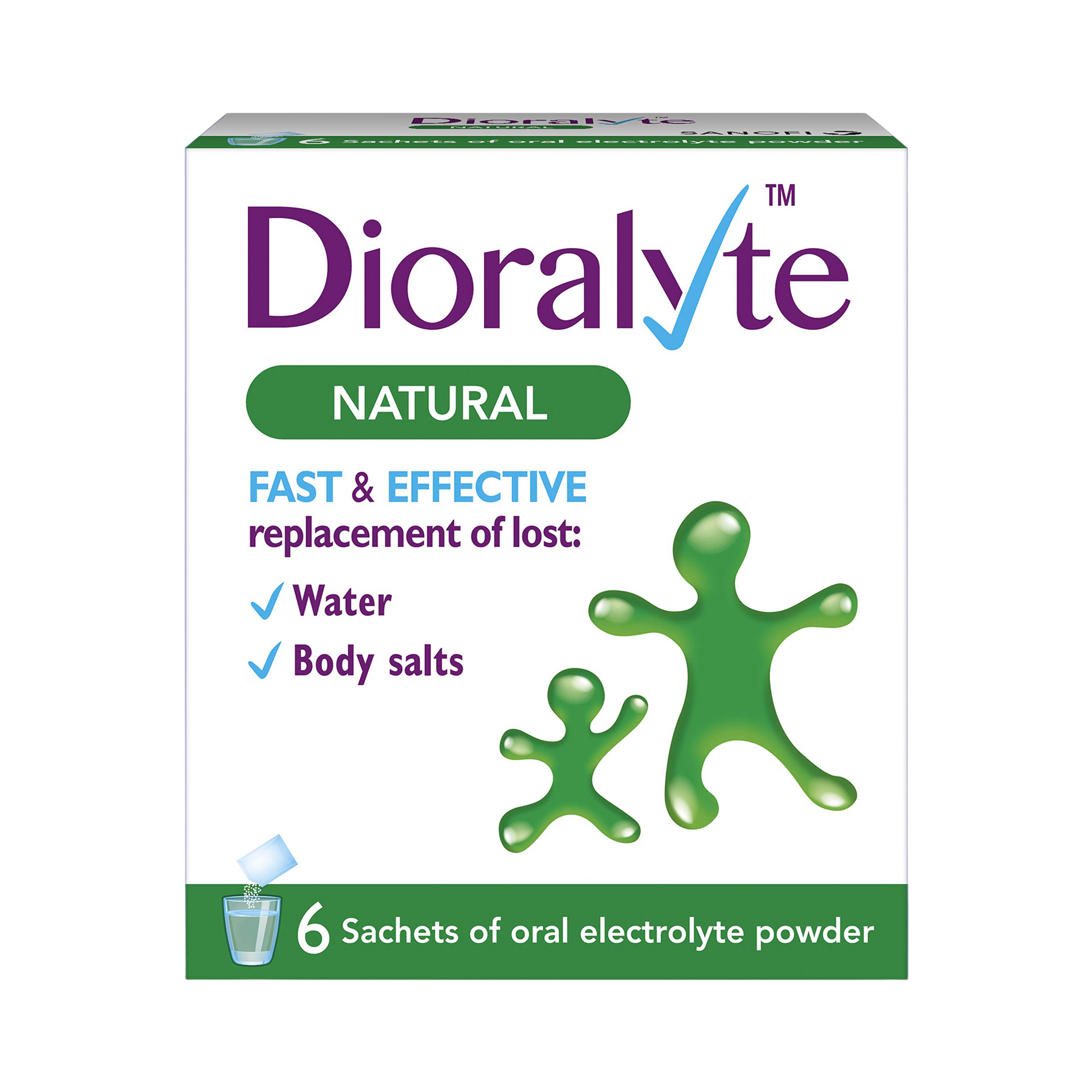 Dioralyte - Natural Sachets - Medaid International