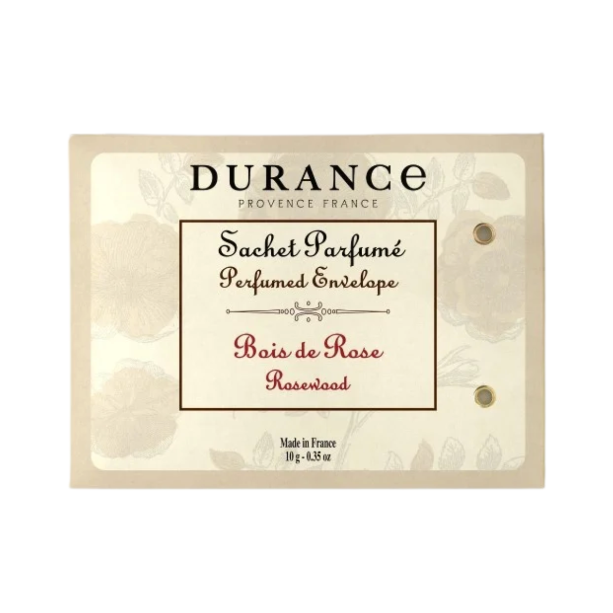 Durance - Rosewood Scented Envelope 10g - Medaid International