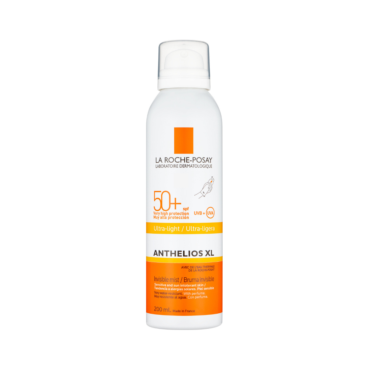 La Roche Posay - Anthelios XL Ultra Light Invisible Mist SPF50+ 200ml - Medaid International